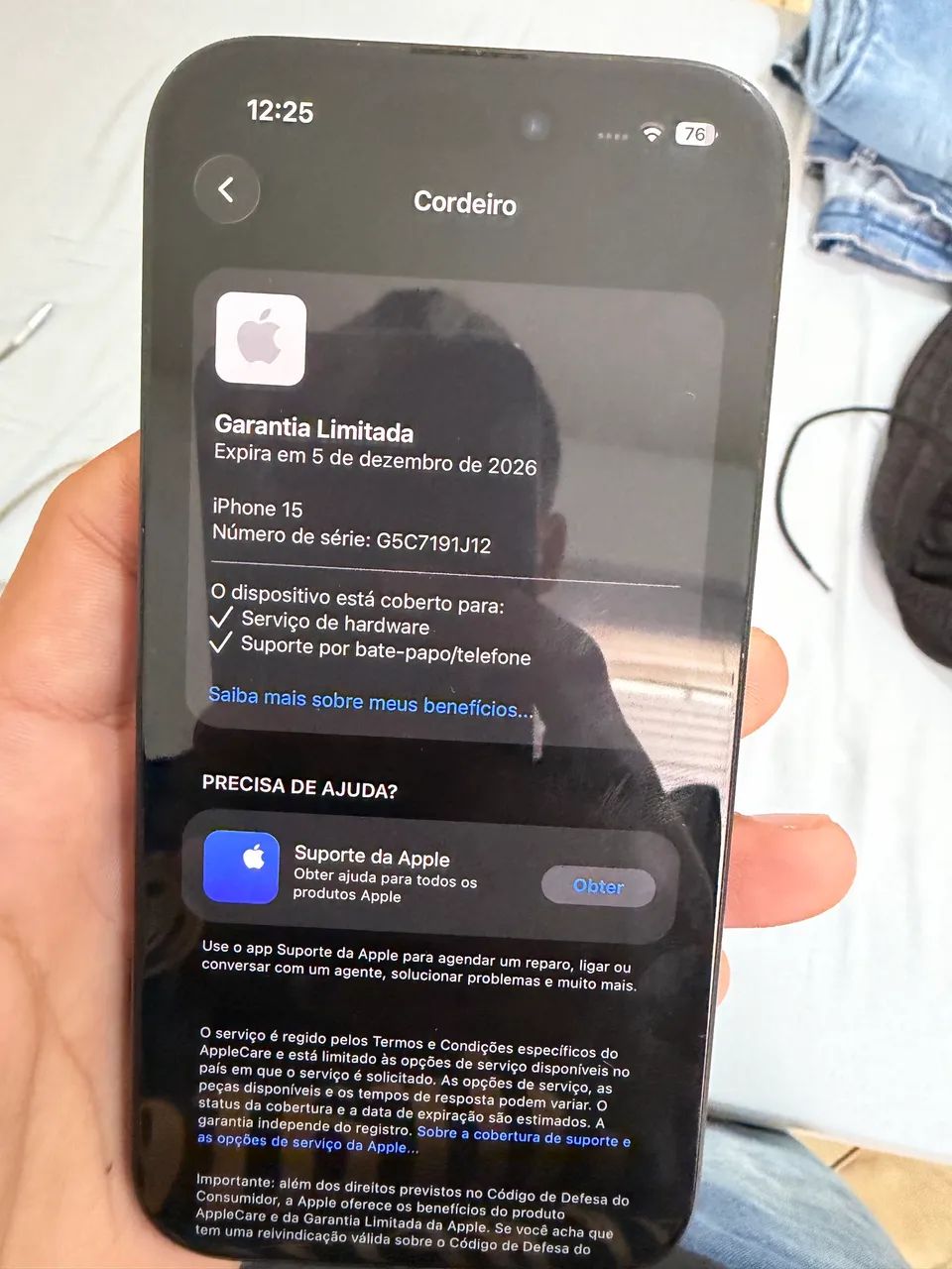 iPhone 15 256GB na garantia - Foto 4