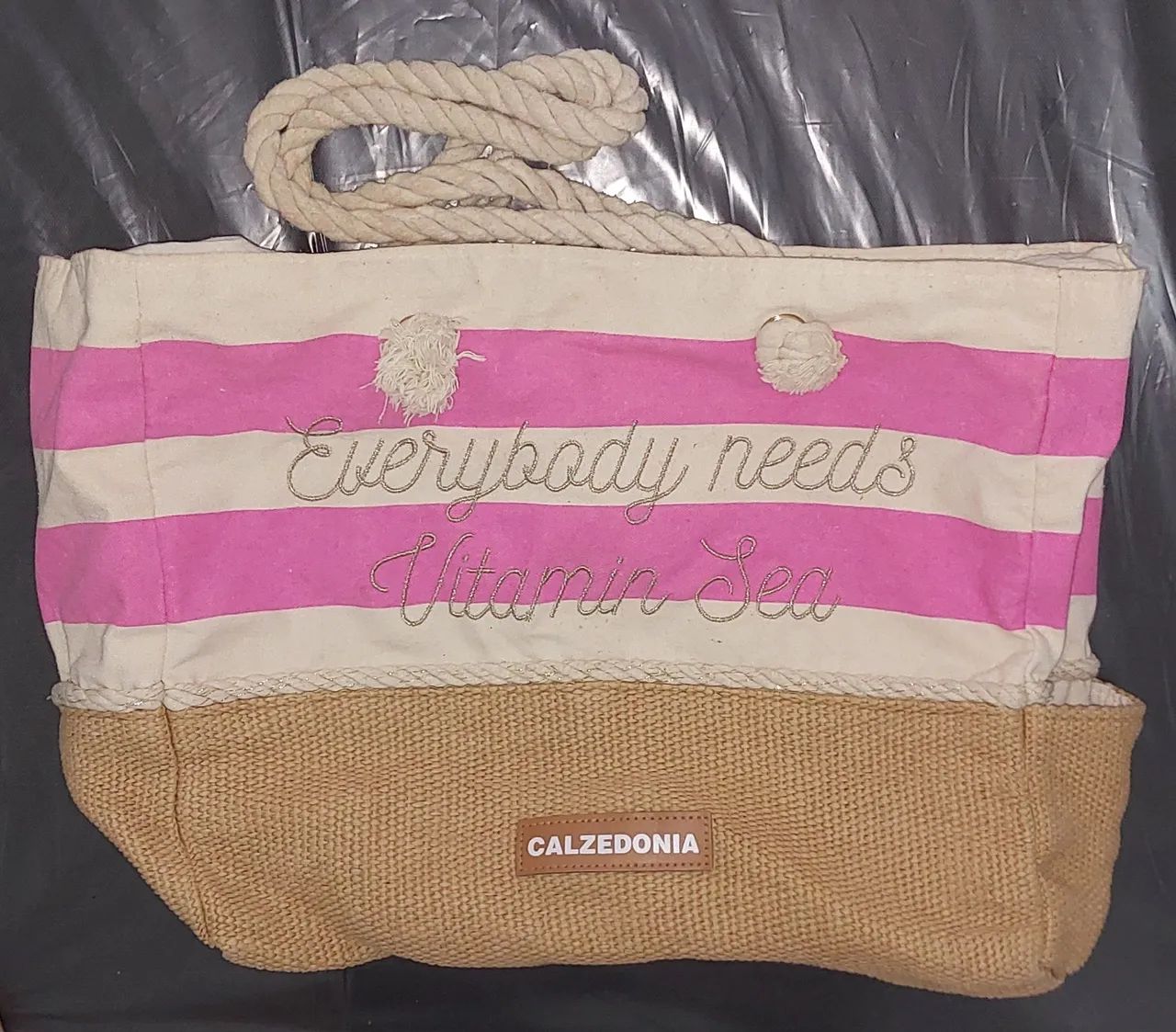 Bolsa de praia Calzedonia - Foto 4