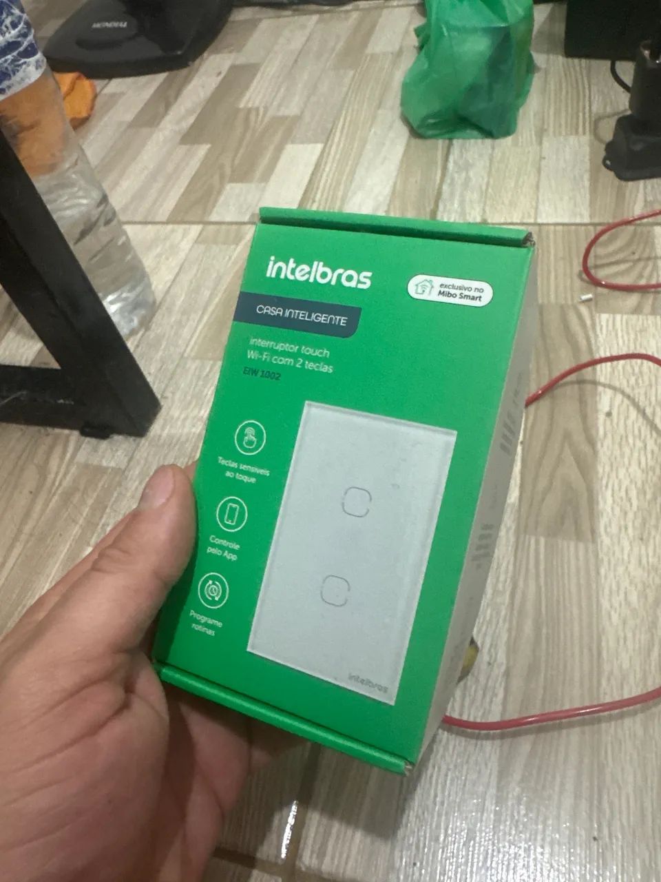 Interruptor Duplo WIFI INTELBRAS