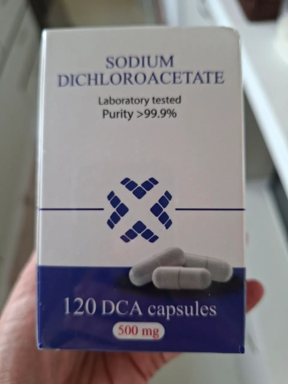 DCA - dicloroacetato de sódio importado na caixa 