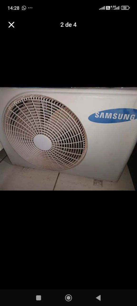 Vendo ar condicionado Samsung 12 mil BTUs  - Foto 2