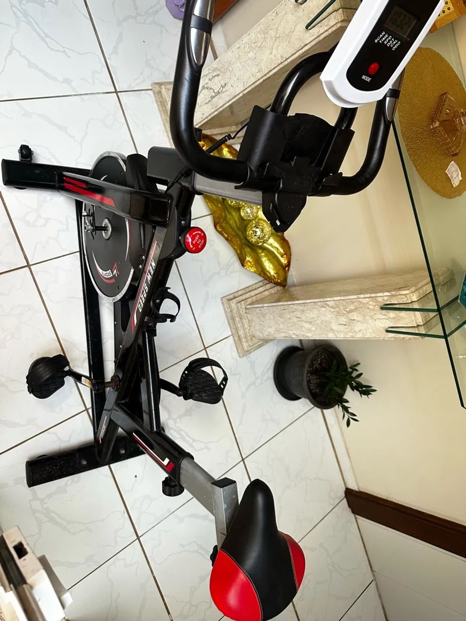 Bicicleta Ergométrica New Speed - Ótimo Estado - Foto 4
