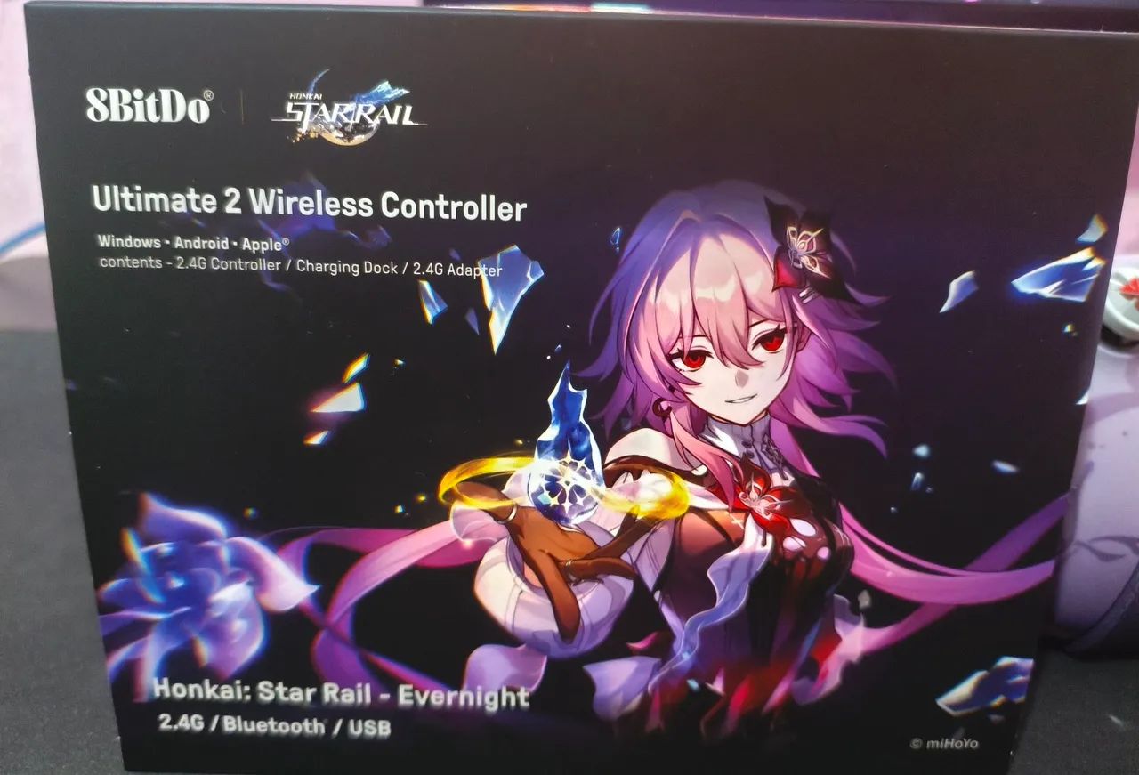 8BitDo Ultimate 2 Honkai: Star Rail - Evernight - Foto 3