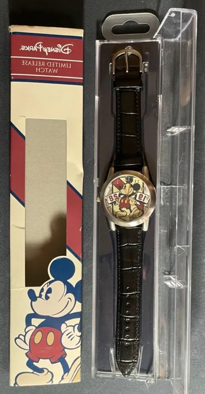 Relógio Disney Parks Mickey Mouse - Edição Limitada - Foto 4