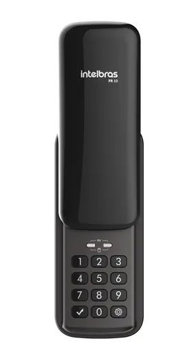 Fechadura Digital de Sobrepor com Senha FR 10 Preto Intelbras