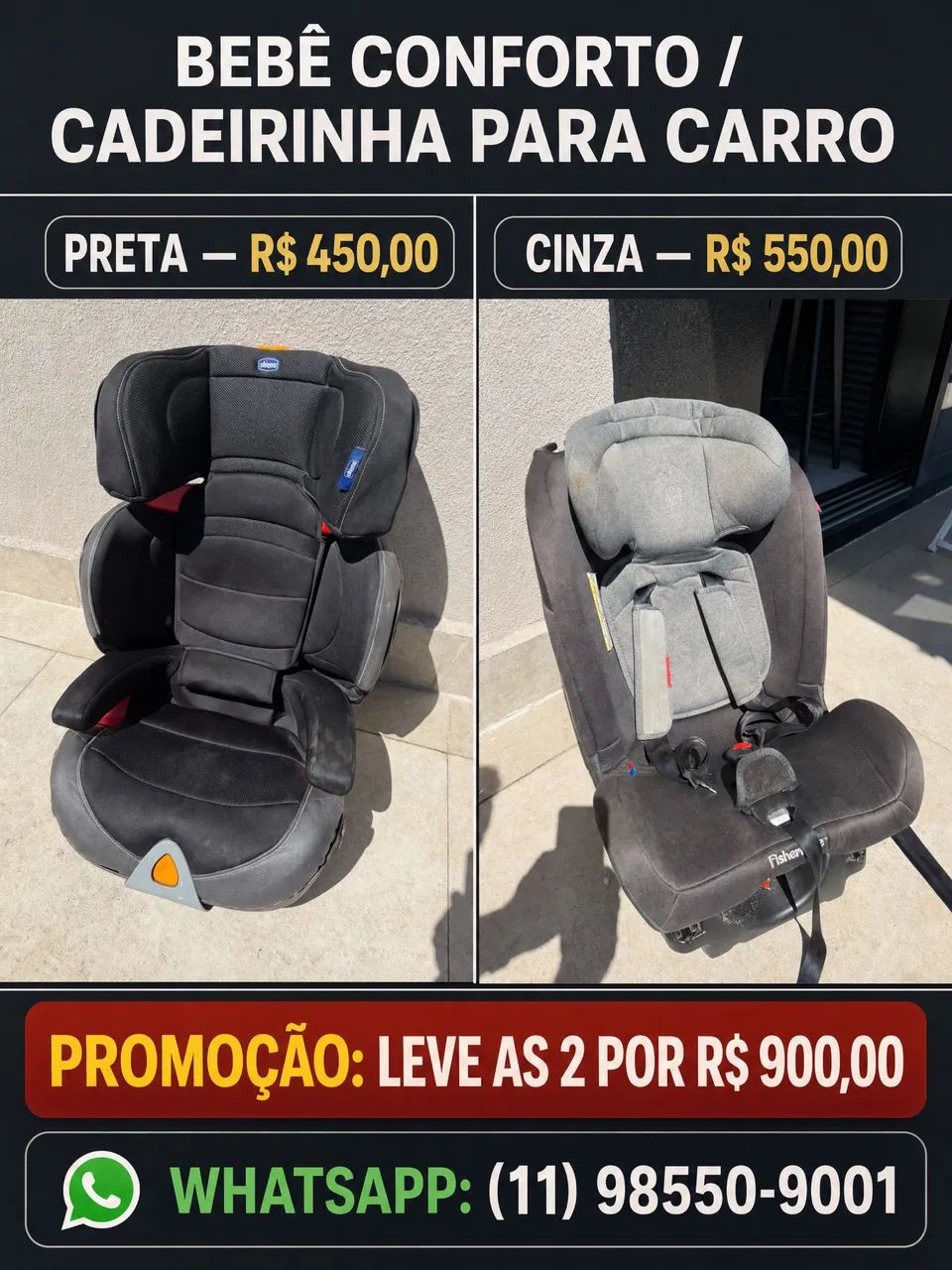 Vendo BEBÊ CONFORTO 
