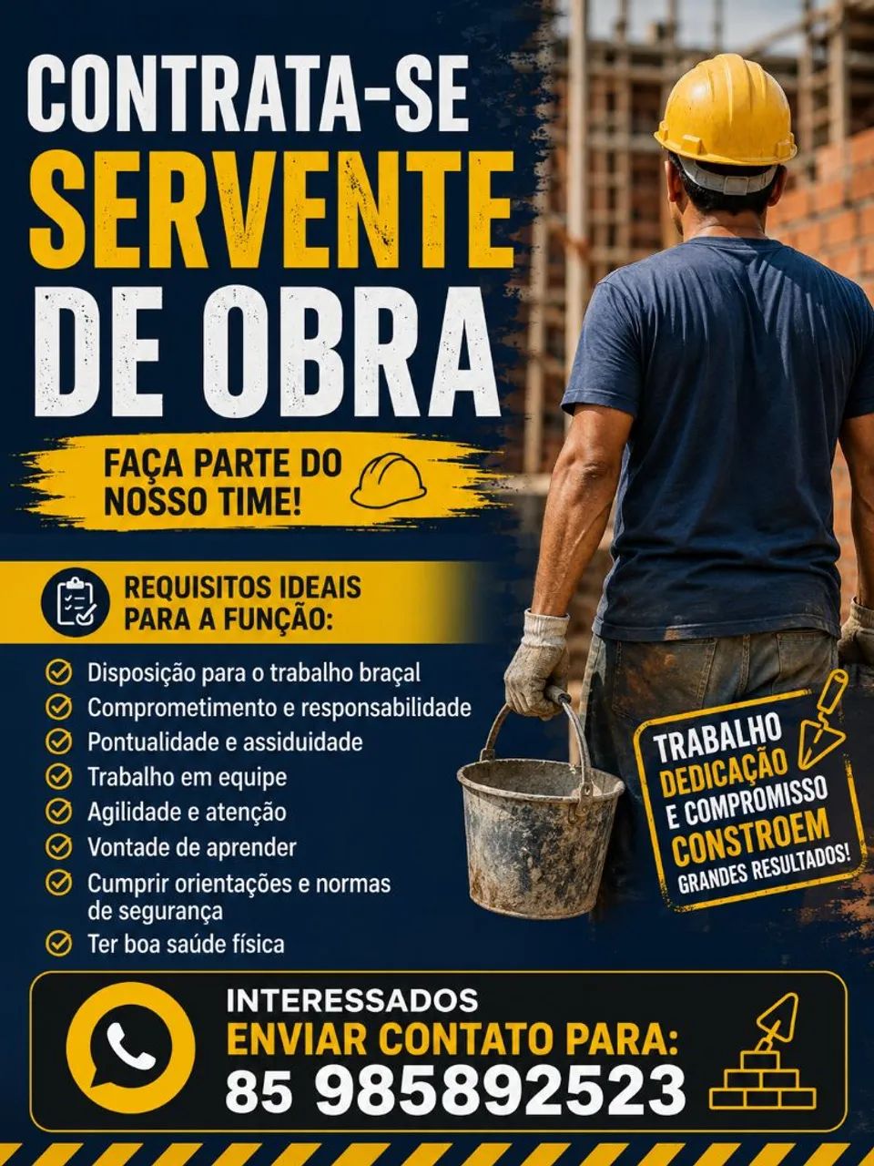 Vaga para início imediato!