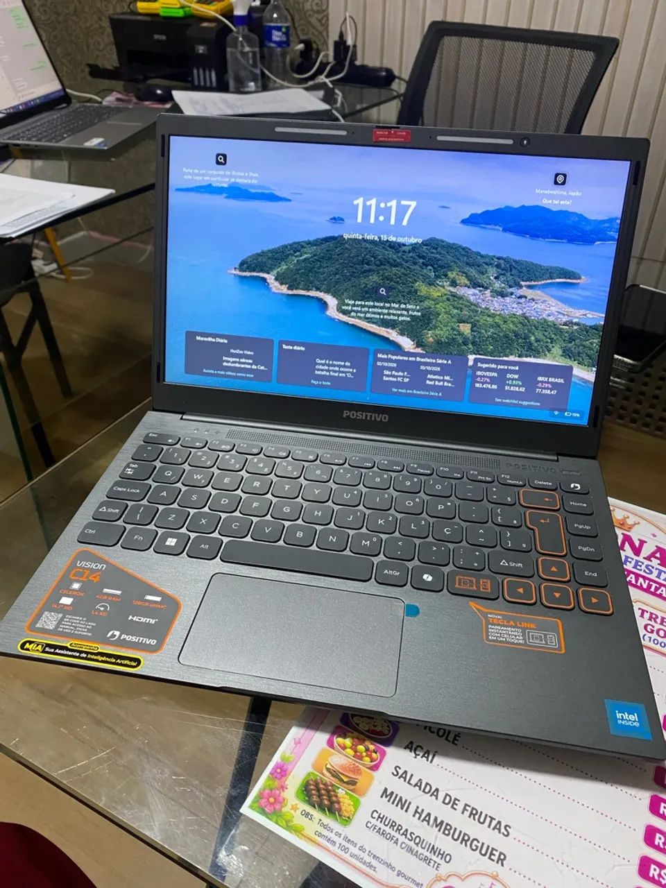 Vende se notebook Positivo 