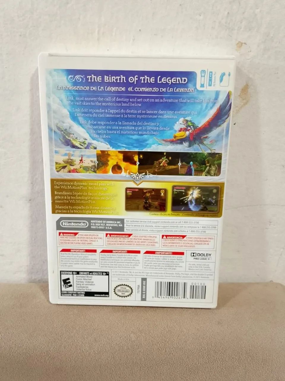 Zelda - Wii - CASE + MANUAIS!!!! - Foto 5