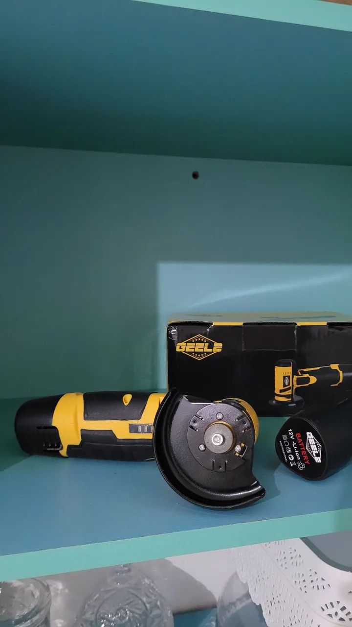 Esmerilhadeira Lixadeira - 2 Baterias!!! - Foto 3