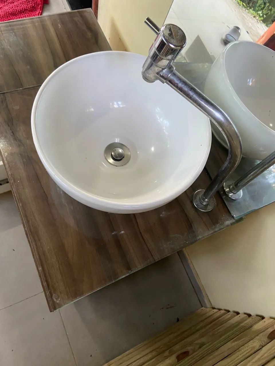 Balcão banheiro com espelho  - Foto 2