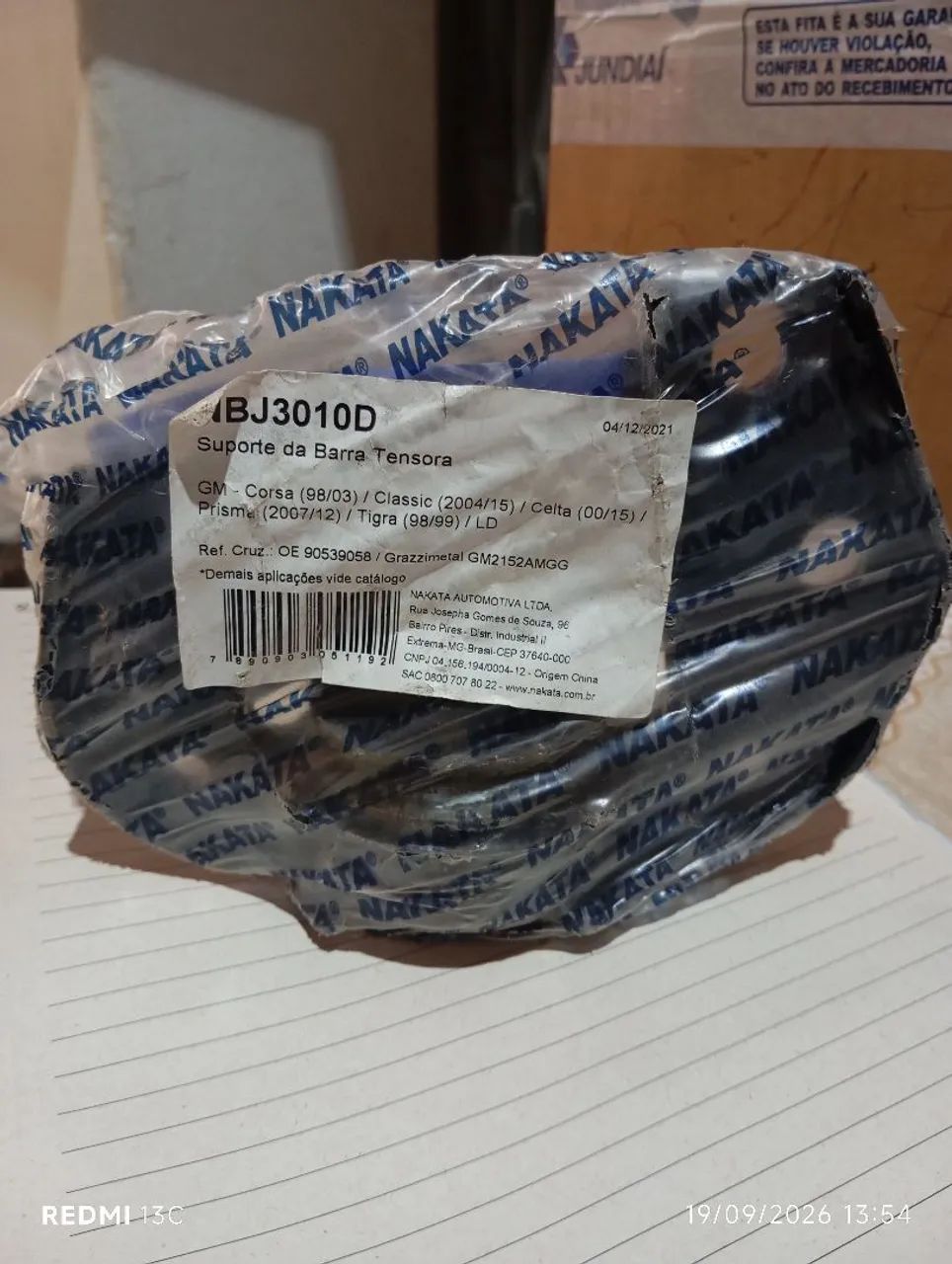 SUPORTE DA BARRA TENSORA CELTA/CORSA