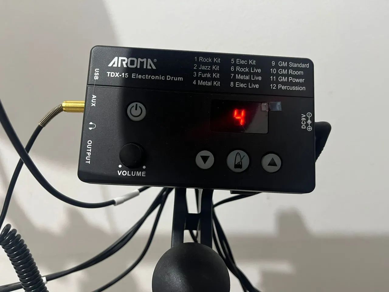 Bateria Eletrônica Aroma TDX-15 - Foto 2