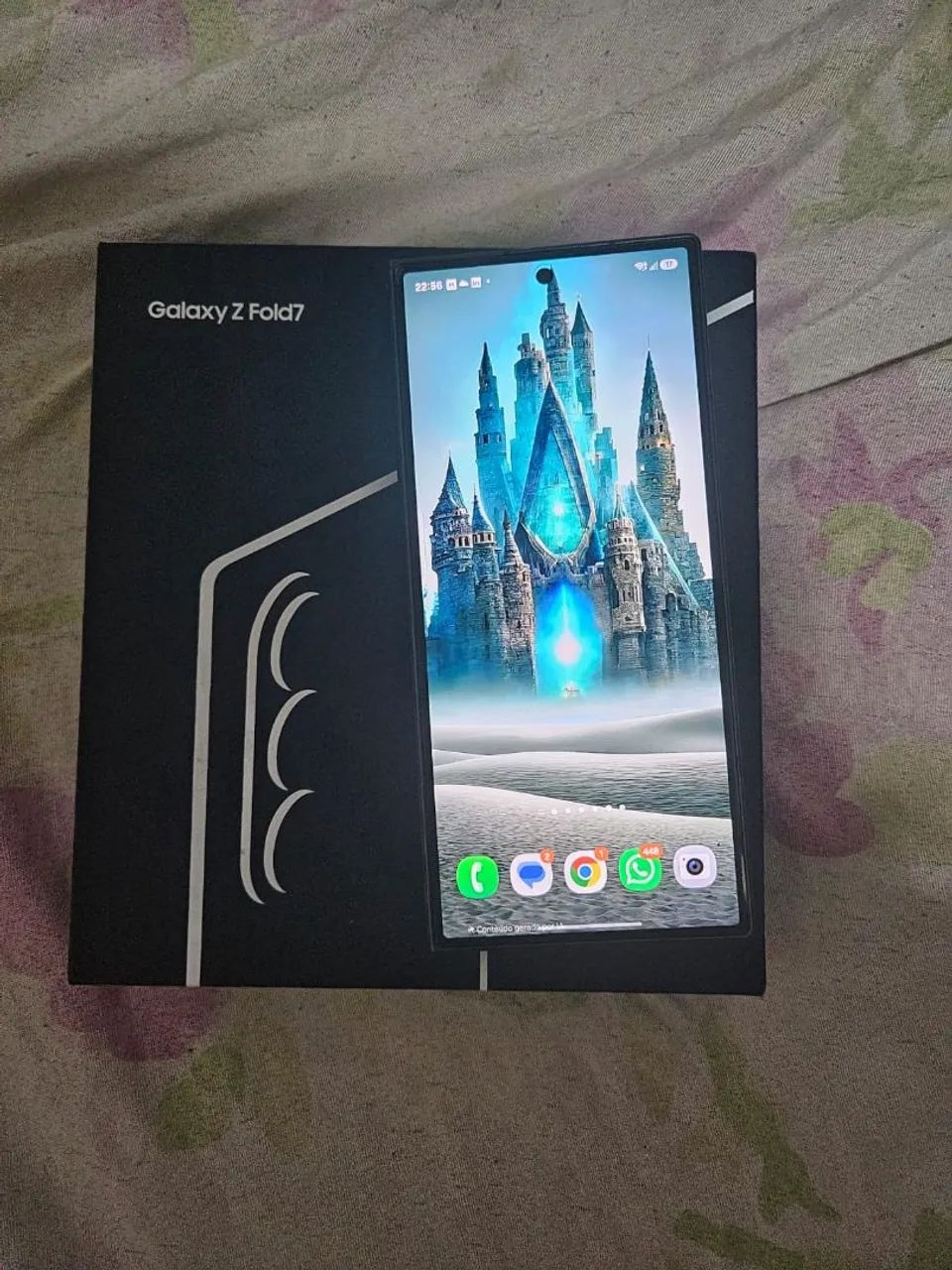 Galaxy fold 7 256gb preto