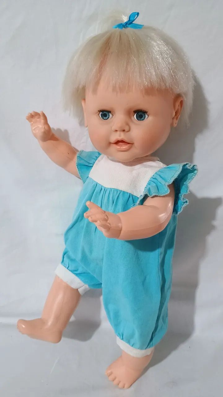 Relíquia* boneca papinha com chorinho nas costas da marca estrela, década de 90  - Foto 4