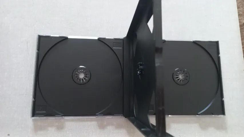Estojo Caixa Box Acrilico / Para 4 Cds (Usado) - Foto 2