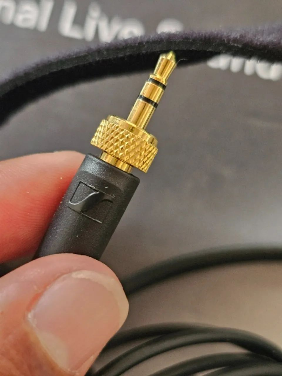 Microfone Headset Sennheiser ME3-A  - Foto 5