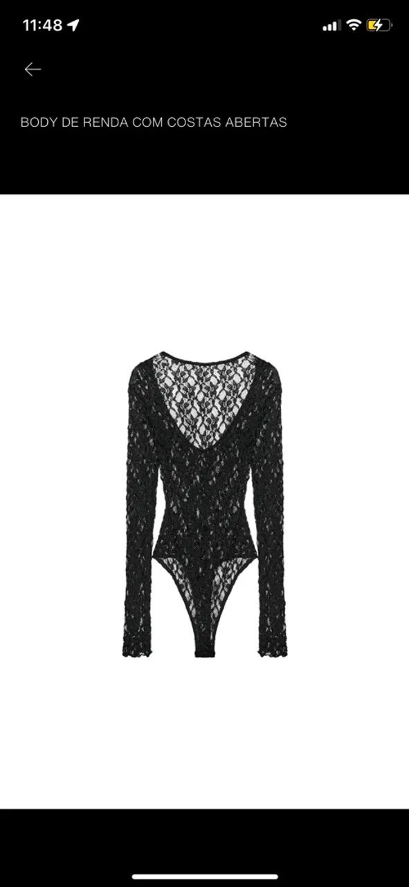 Body renda ZARA - Foto 3