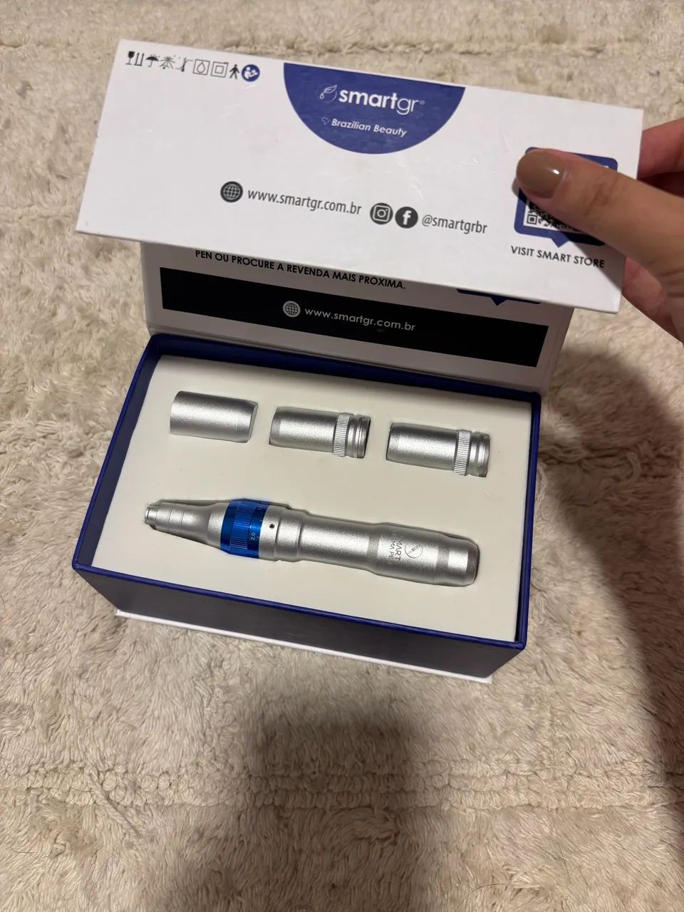 CANETA MICROAGULHAMENTO - Foto 2