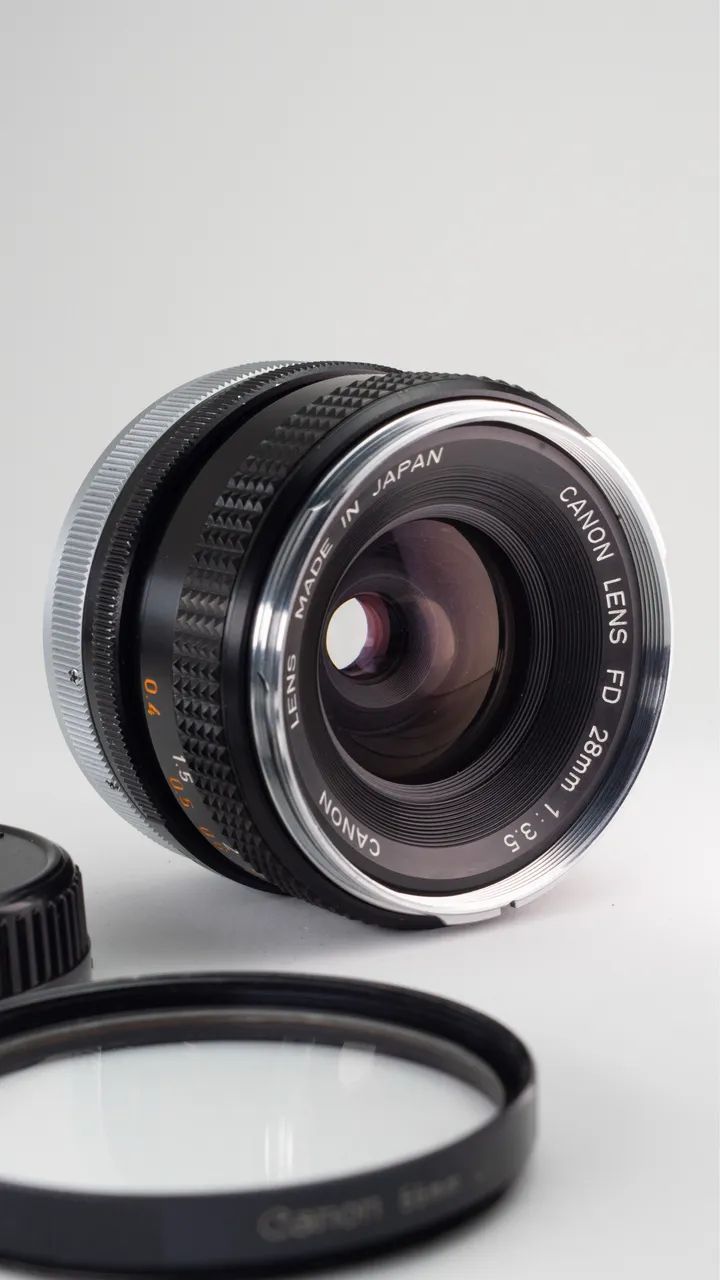 Lente Canon FD 28mm 3.5 - Acessórios para Câmeras e Filmadoras