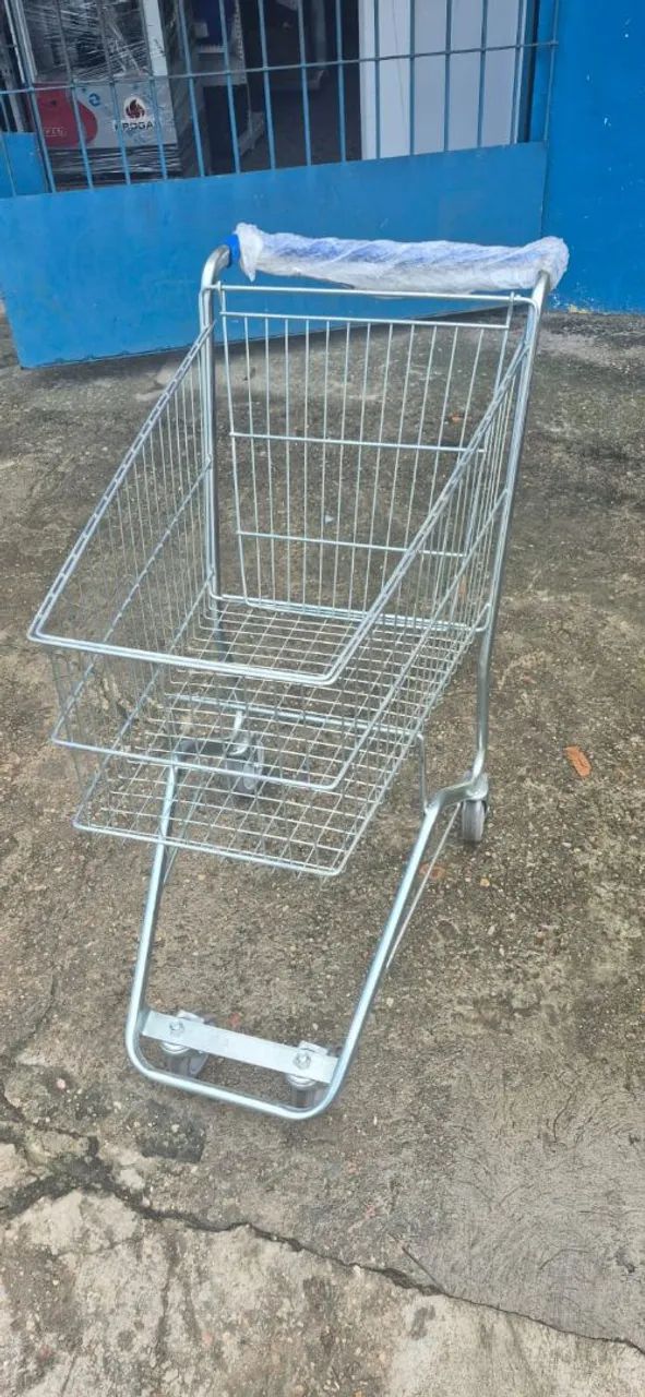 Carrinho de supermercado Novos em estoque  - Foto 4