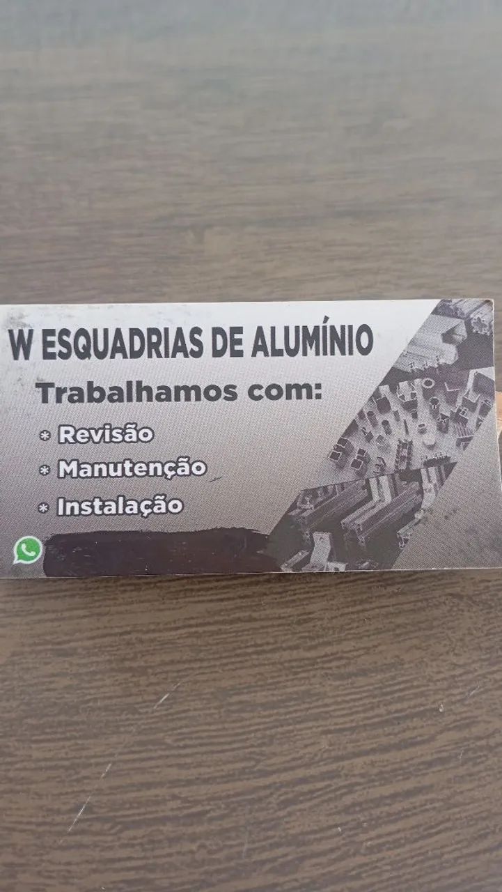 Esquadrias de alumínio 