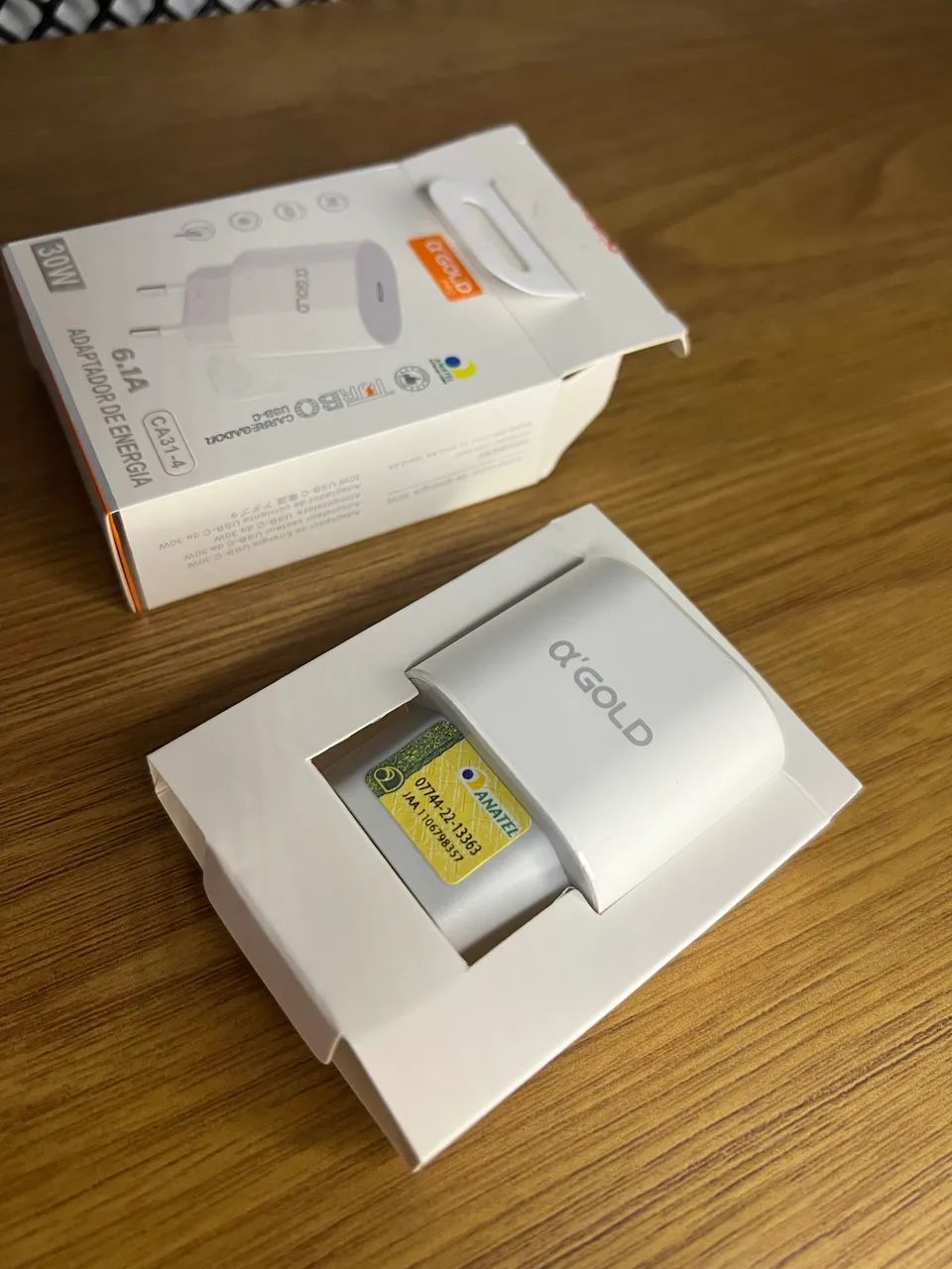 Fonte IPhone  Carregador Turbo 30W USB-C Tipo C Rápido e Eficiente Homologada - Foto 4