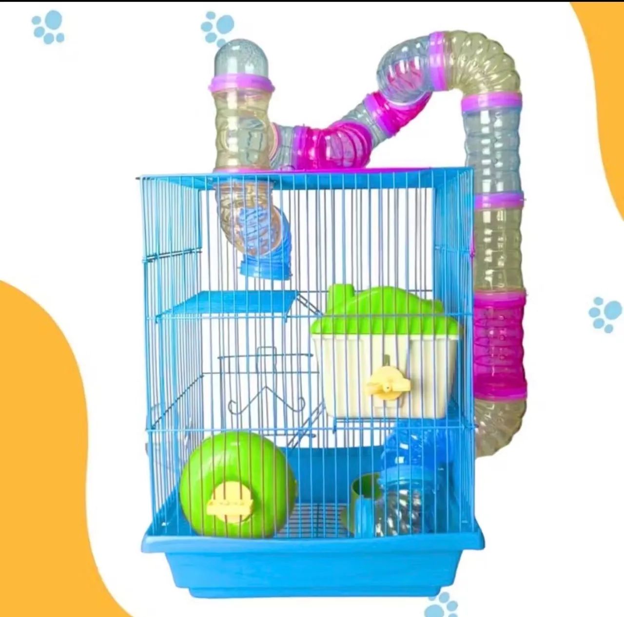 Gaiola de hamster e hamster  - Foto 3
