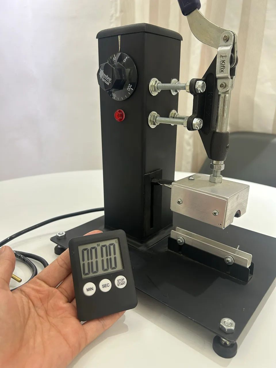 Prensa de caneta - Nobre Brasil - Nova (nunca usada)  - Foto 2
