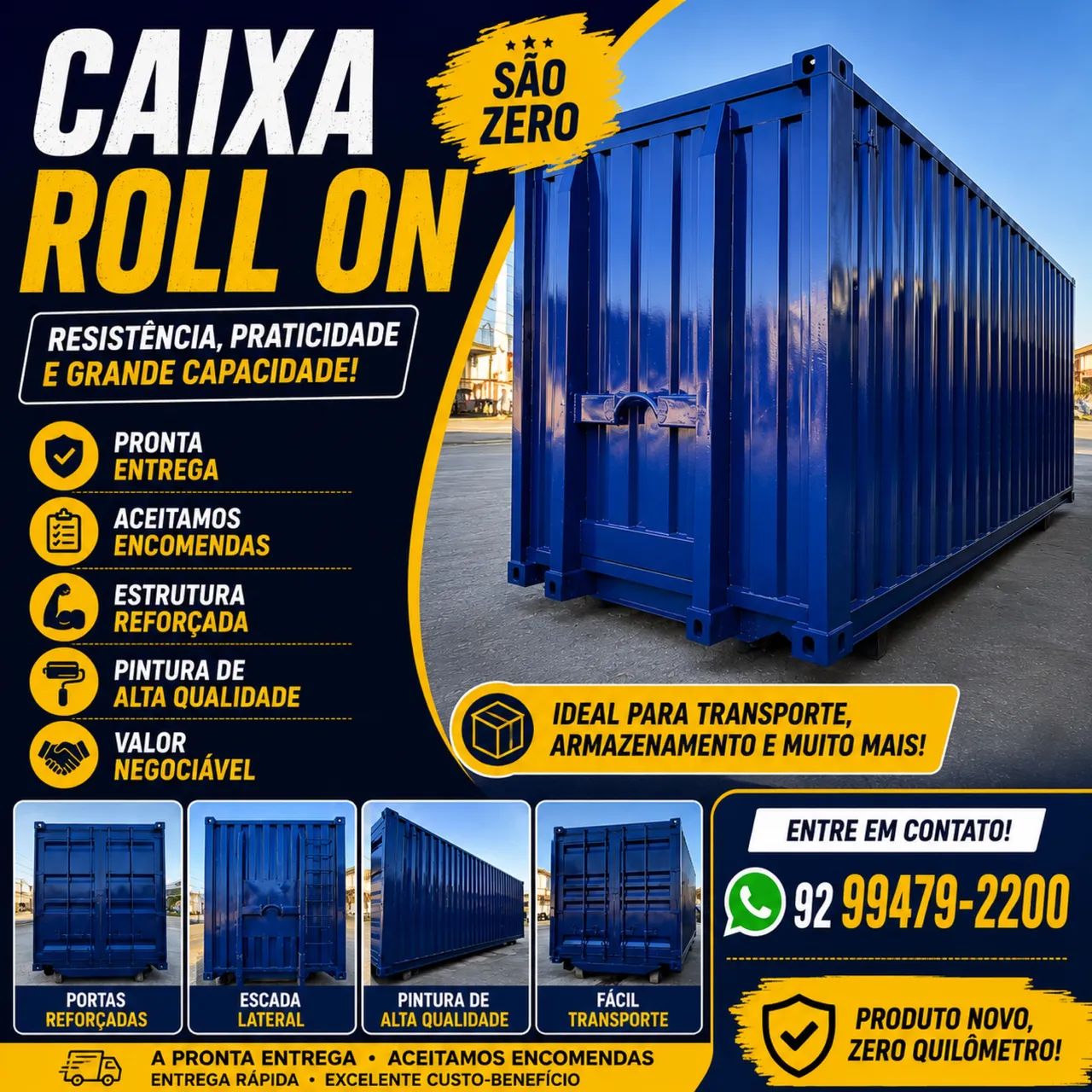 Caixa ROLL ON 