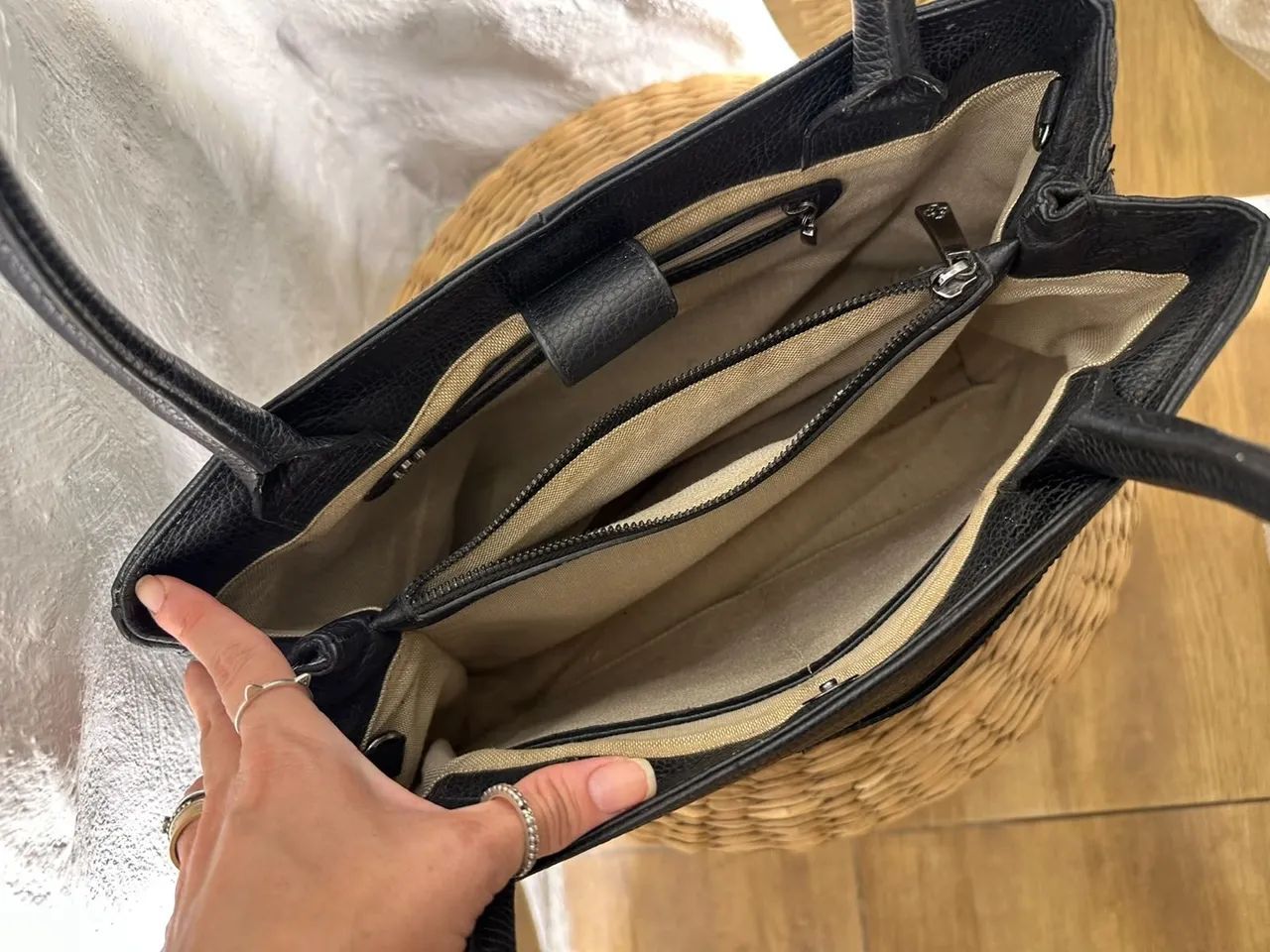 Bolsa em couro Capodarte - Foto 5