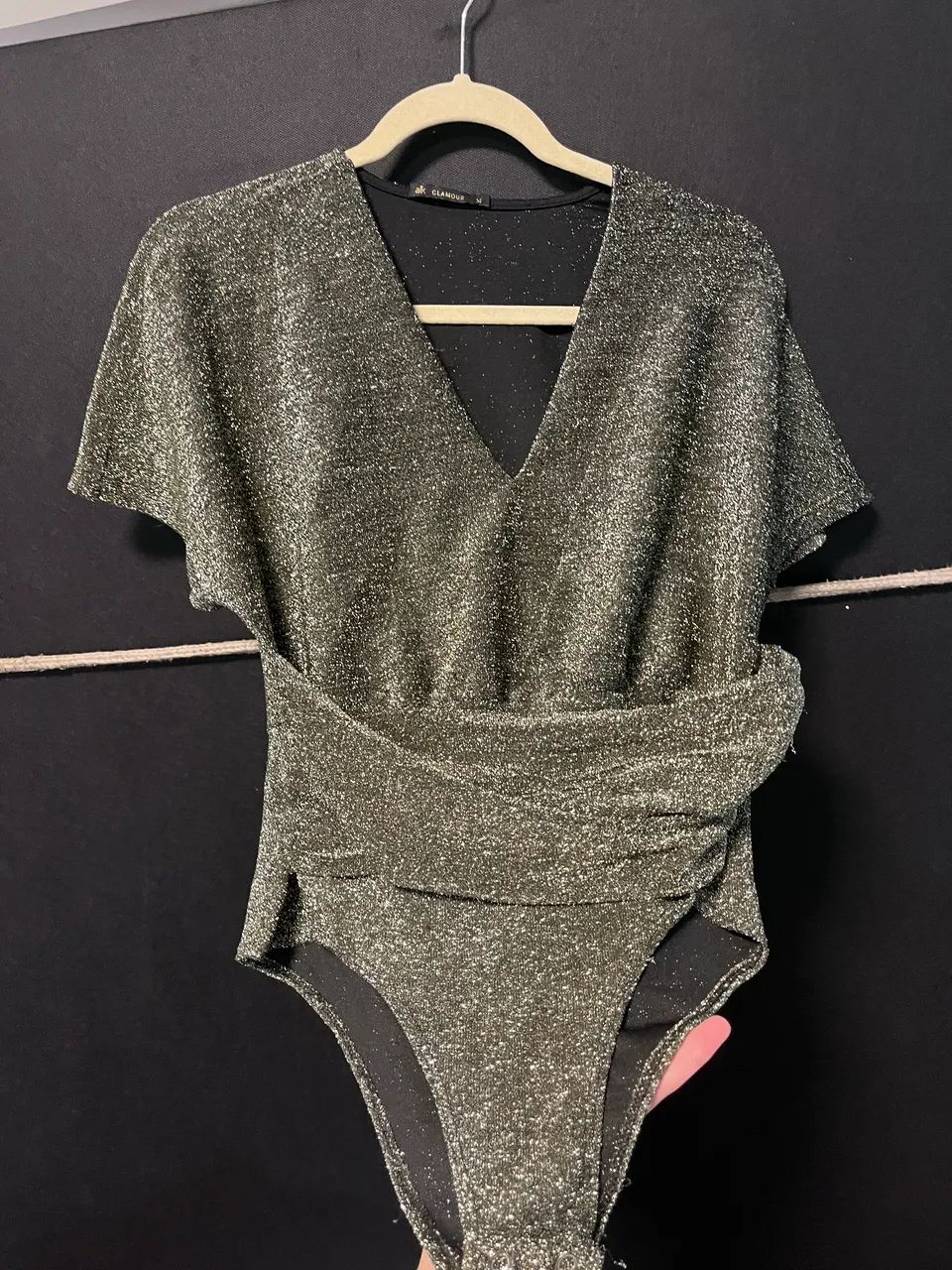 Body brilhante dourado - Foto 4