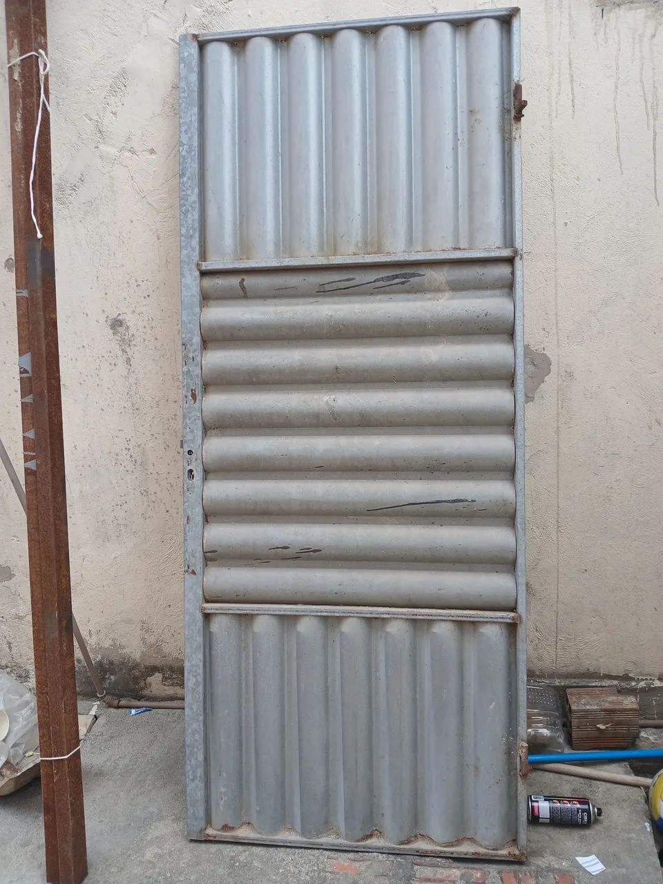 Portão galvanizado 