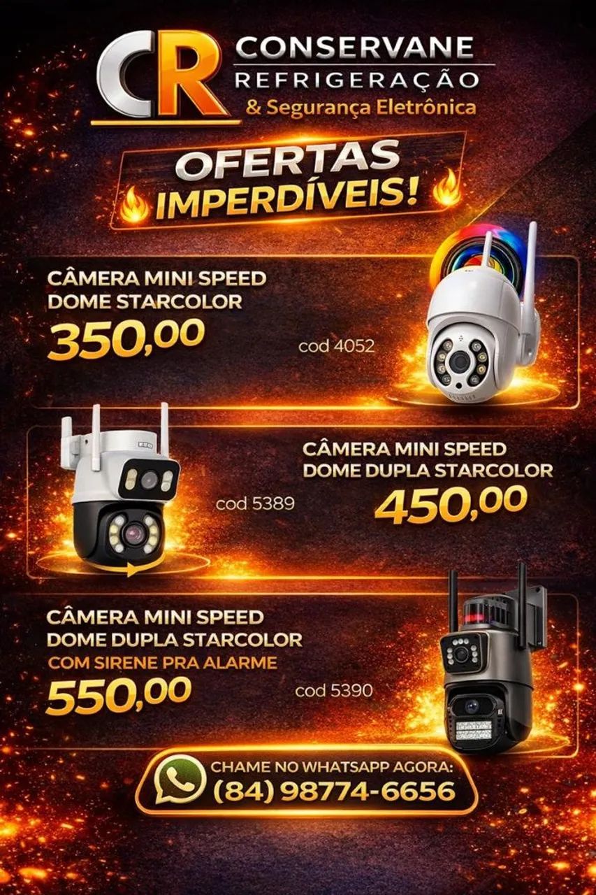 Câmeras de segurança 