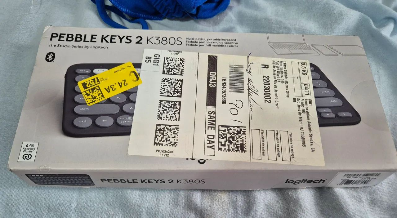 Teclado Logitech Pebble Keys 2 K380s - Foto 4