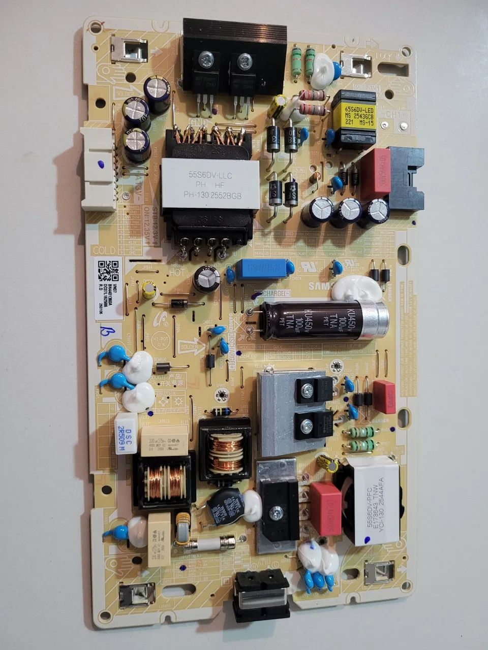 Placa Fonte Tv Samsung Qn55qef1ag Qn50qef1ag Bn44-01360a