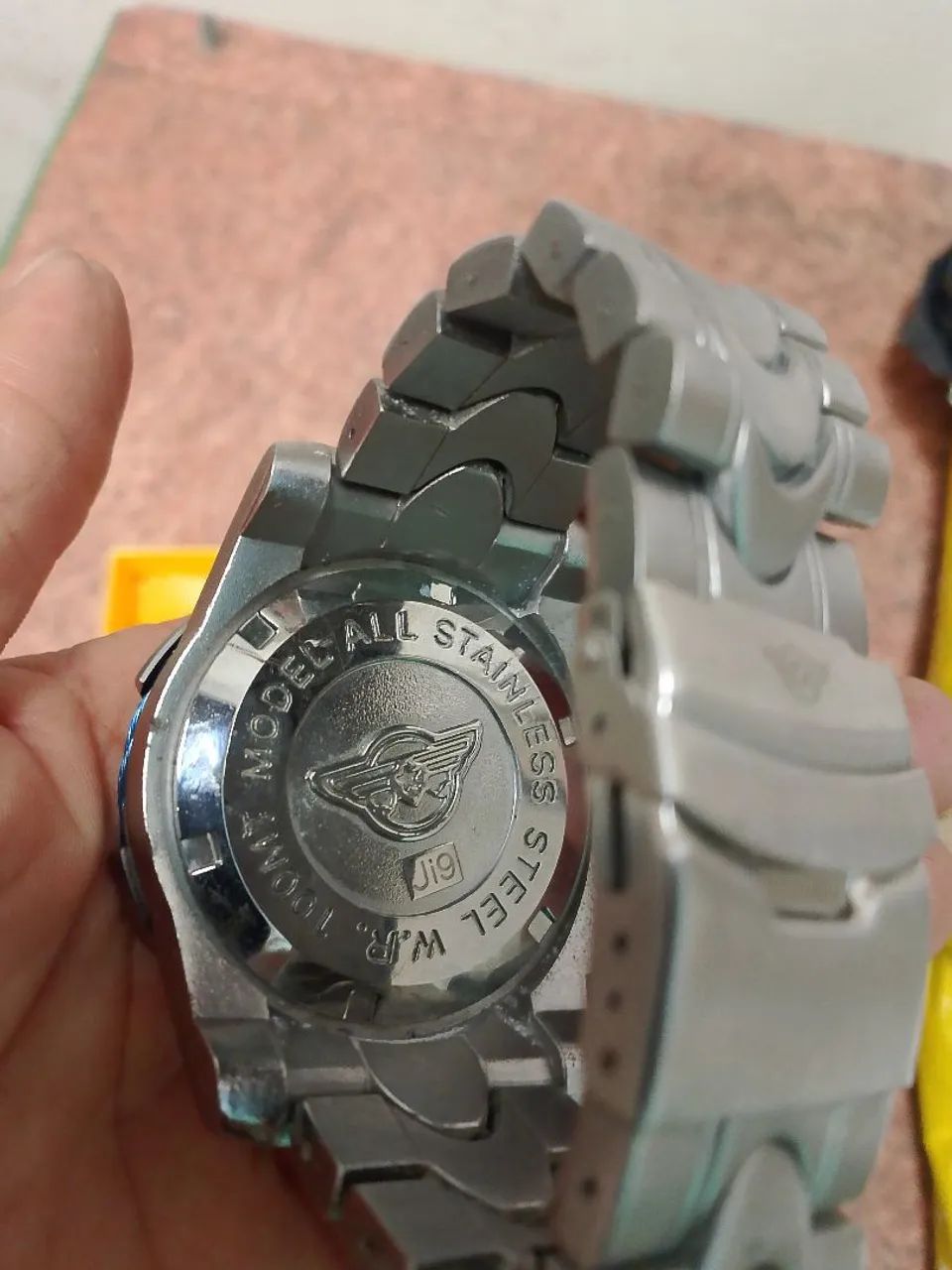 Relógio Masculino Aço Robusto - Foto 4