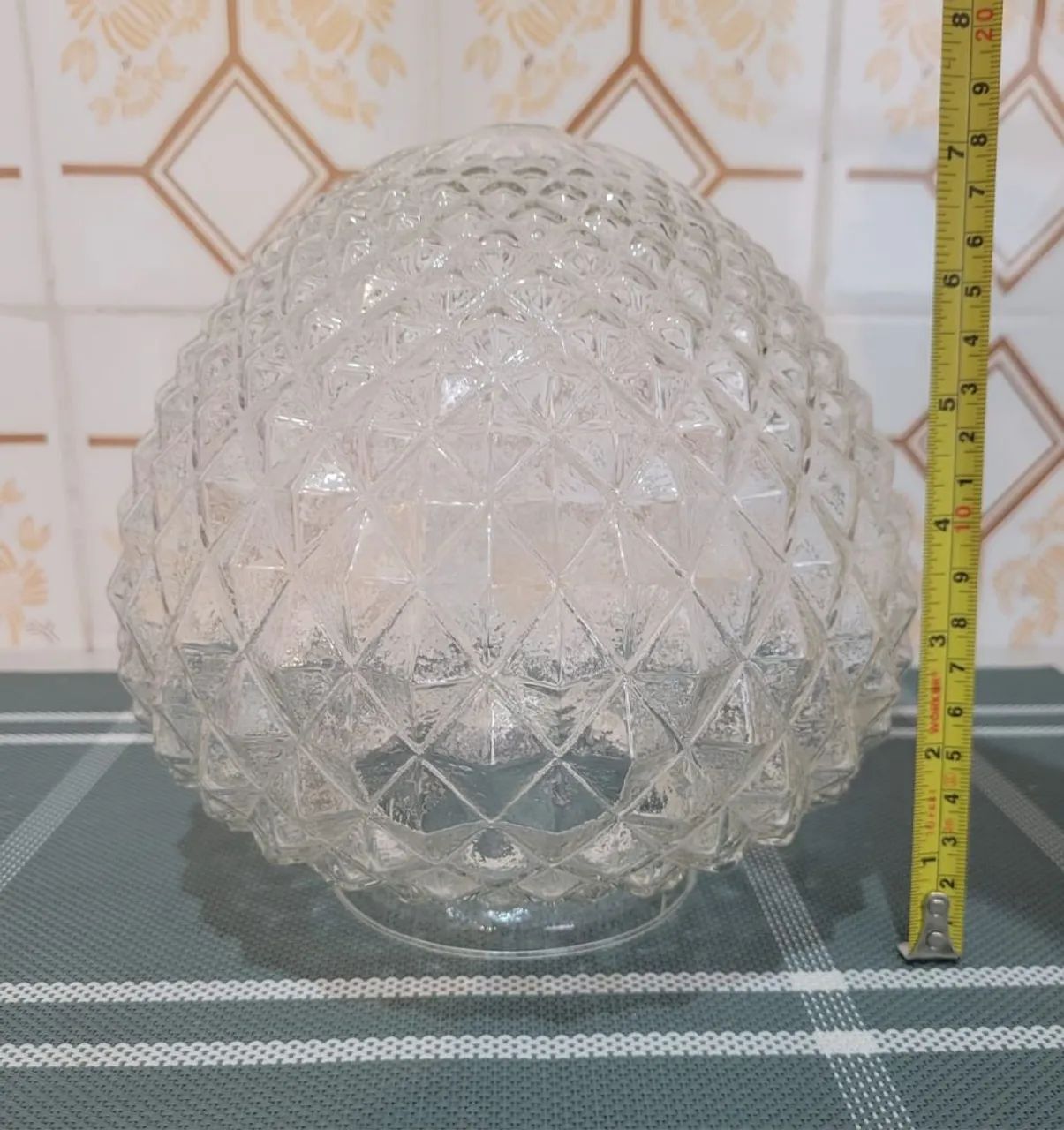 Lustres (03) globo de vidro vintage - Foto 6