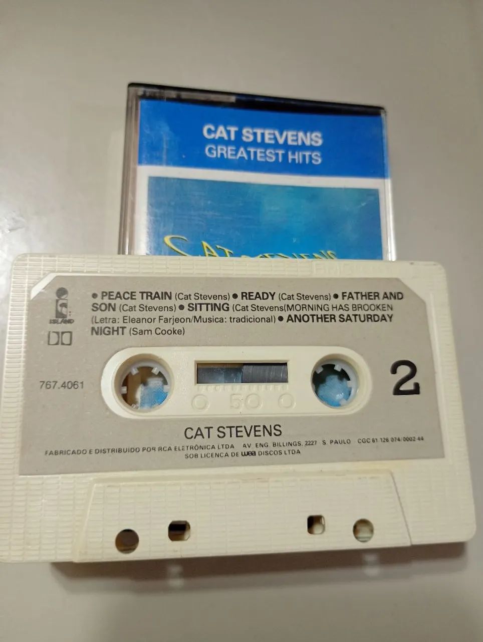 Fita k7 Cat Stevens Greatest Hits  - Foto 3