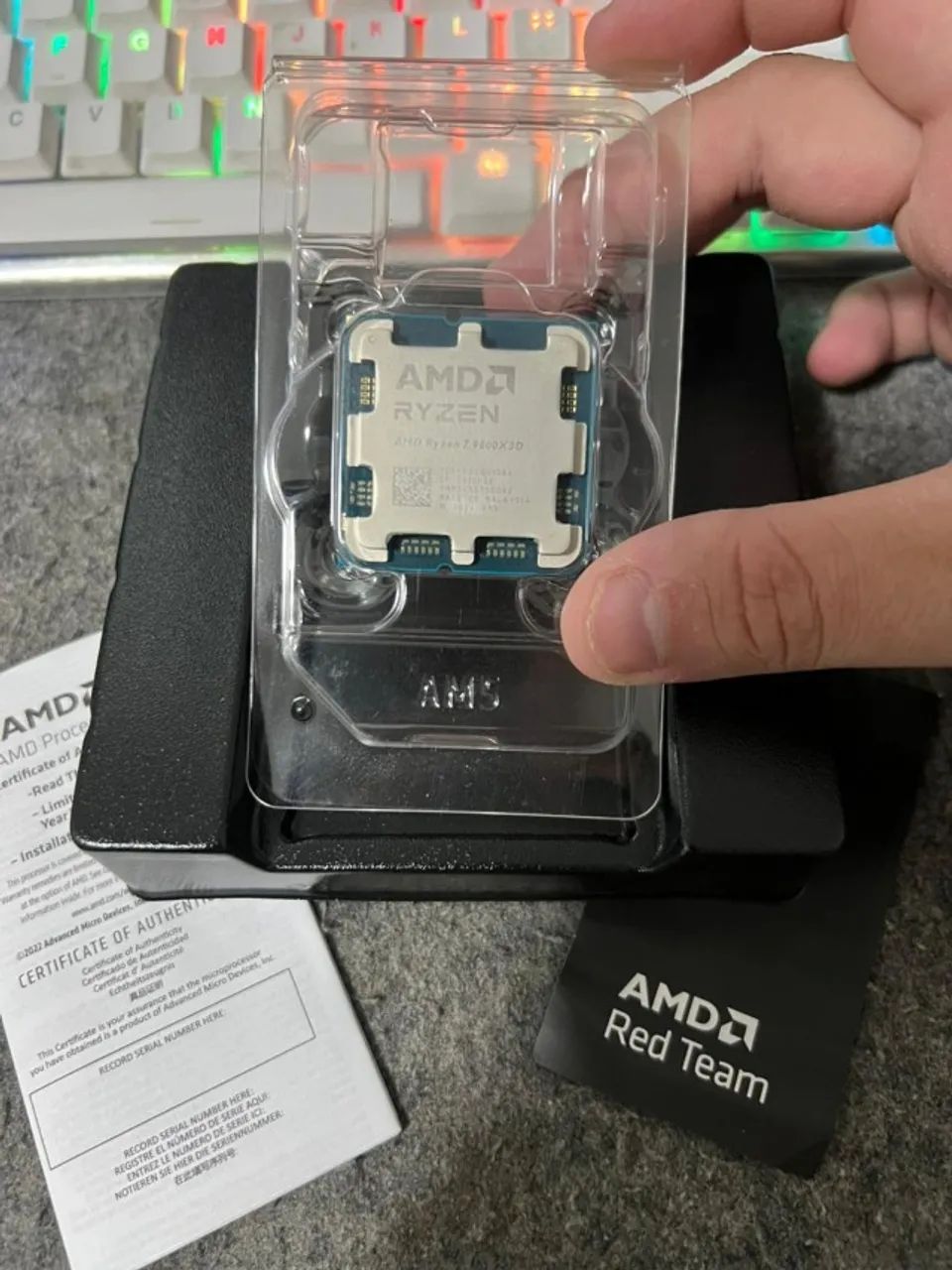 Processador AMD Ryzen 9800x3d - Foto 3