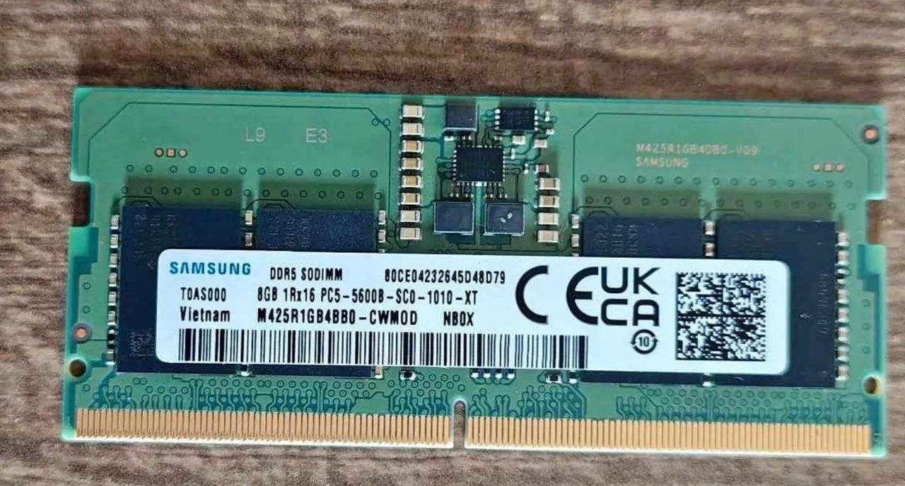 Memória RAM DDR5 Samsung