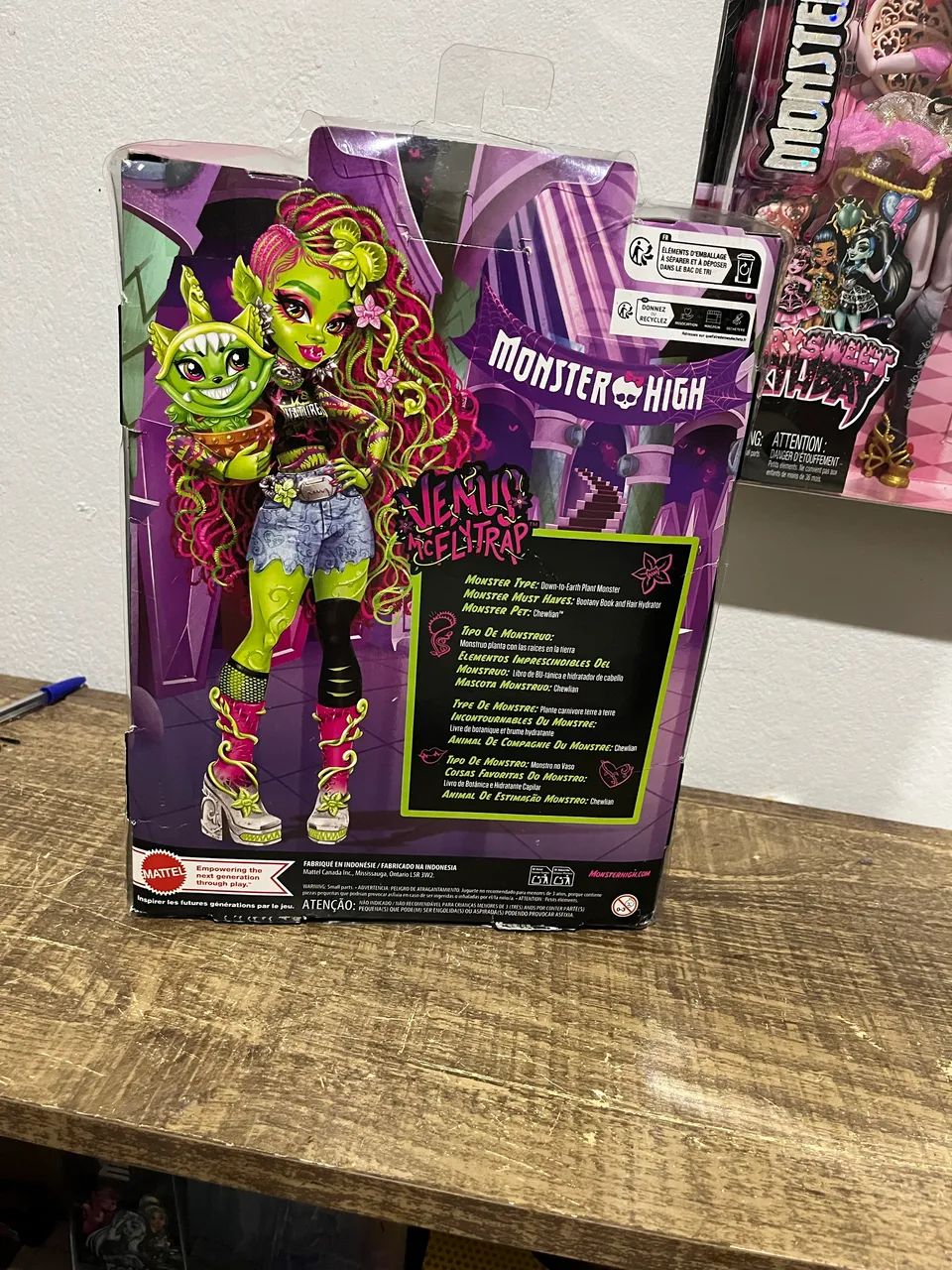 Vênus mcflaytrap monster high g3 lacrada! - Foto 2