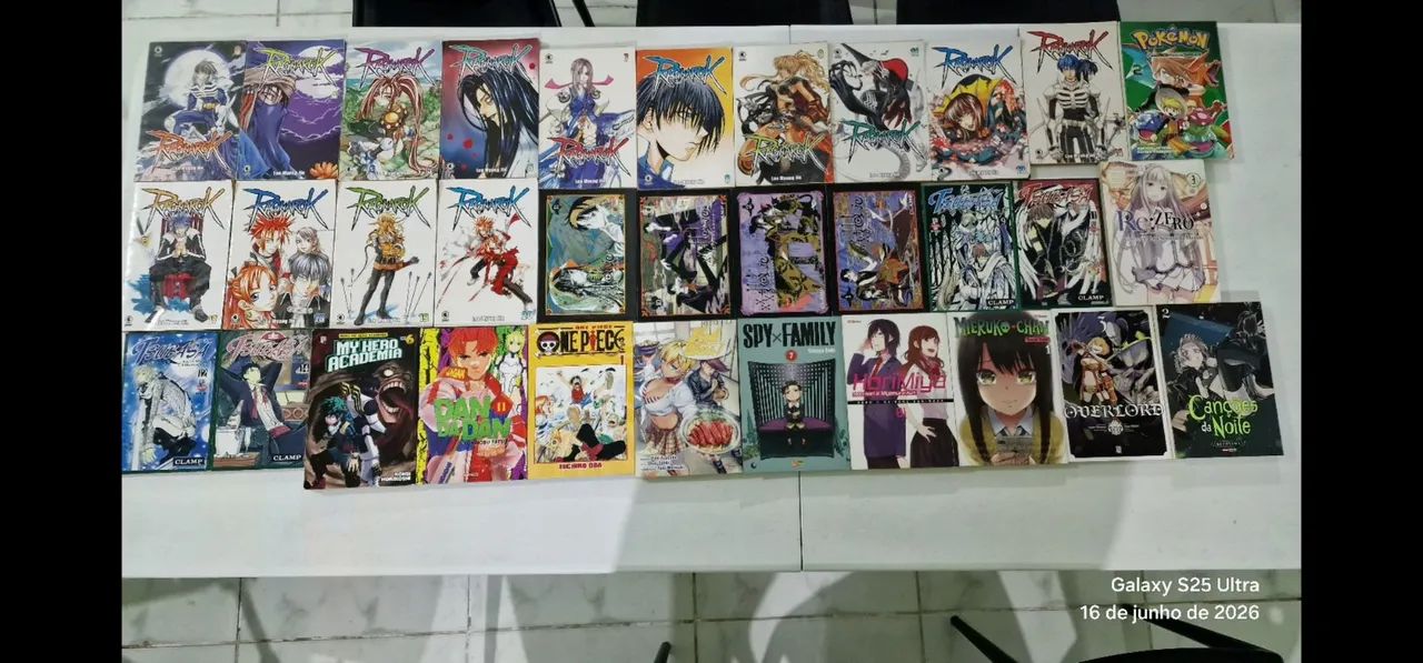 Coleção de Mangás,HQs e Livros