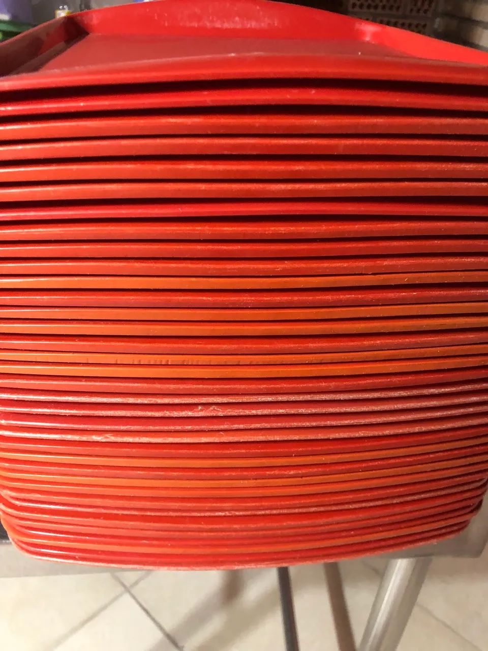 Bandejas de plástico para restaurante e lanchonete 