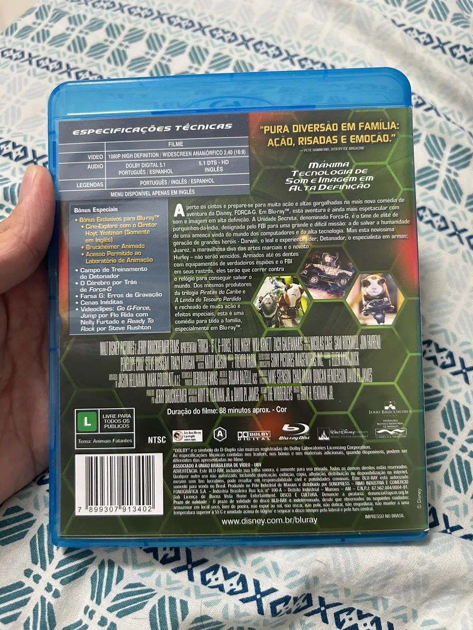 Força- G (DVD Blu-ray) - Foto 3