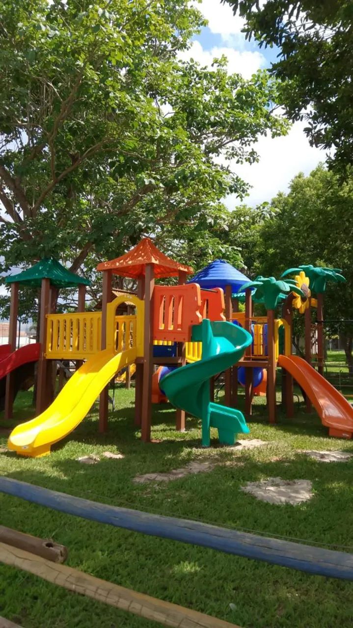 Playgrounds de madeira plástica  - Foto 3