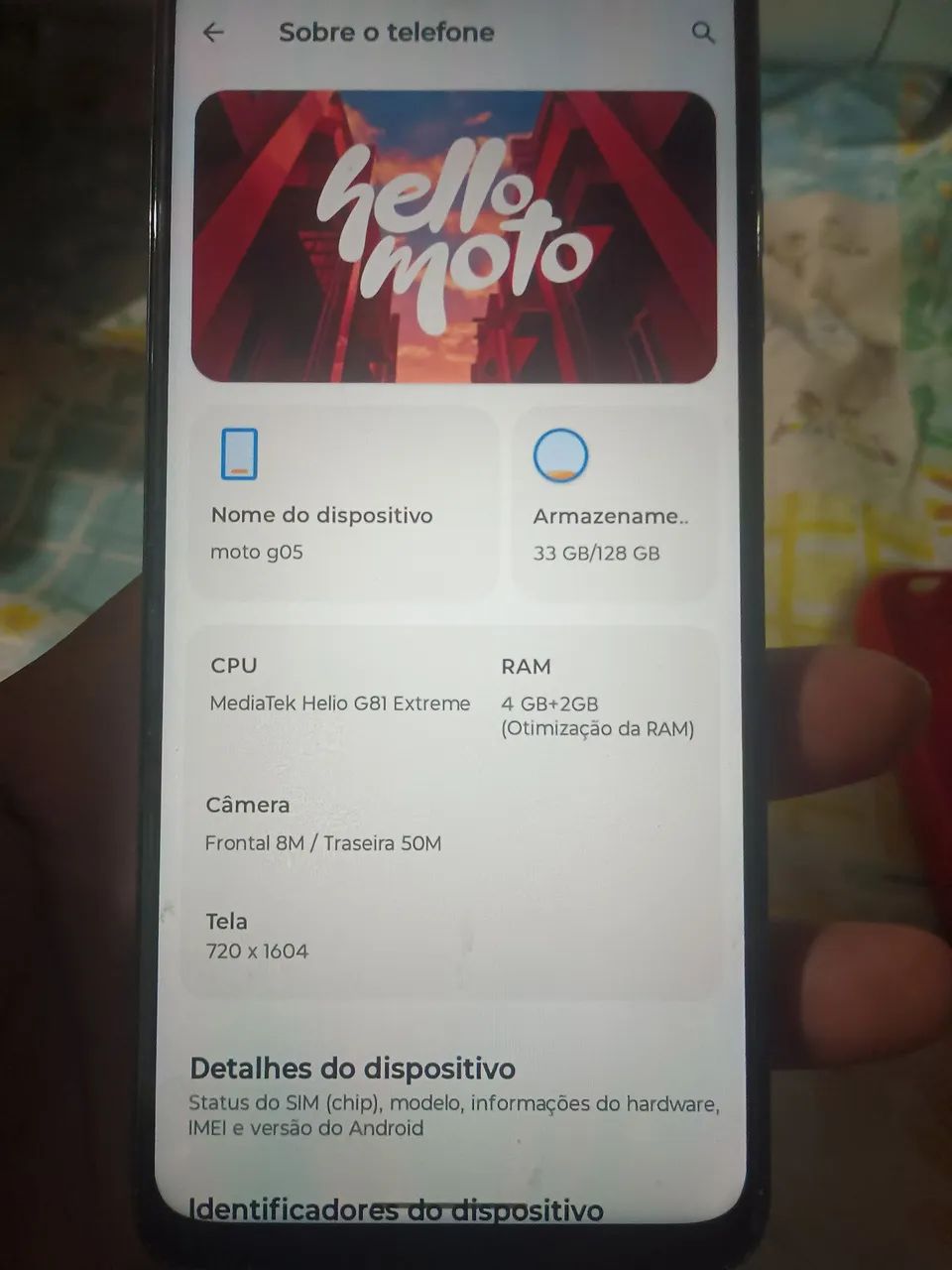Celular Motorola moto g05 - Foto 2