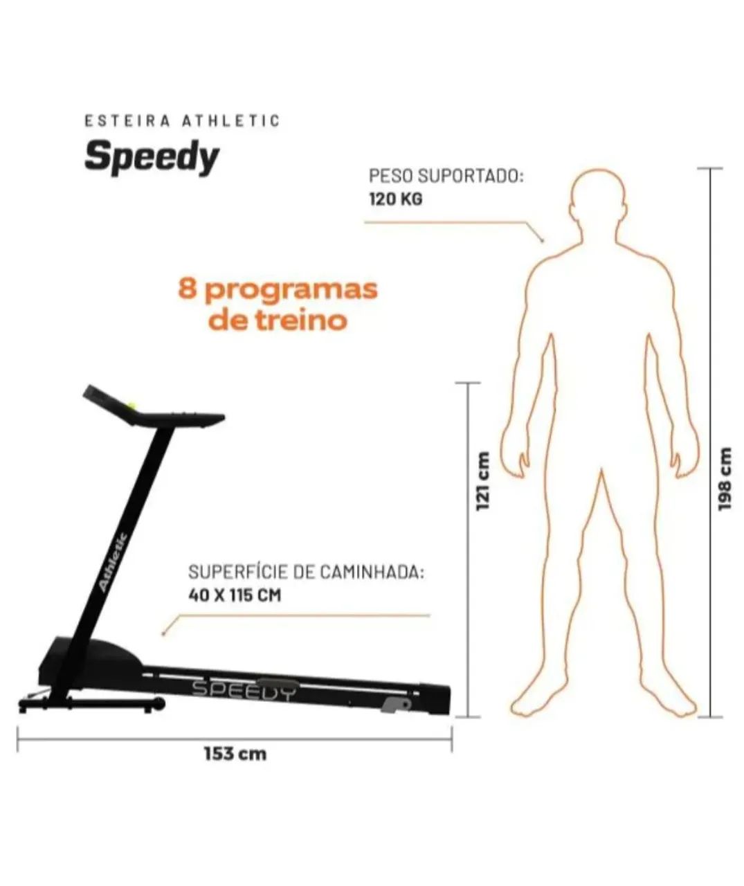 Esteira de ginástica Speedy - Foto 2