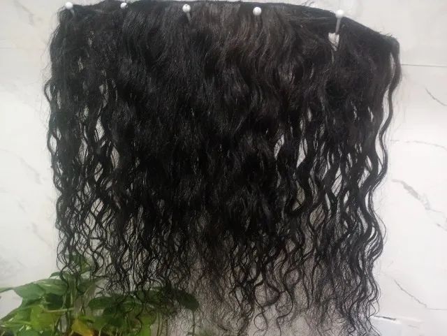 Vendo telas cabelo humano cacheados  - Foto 2