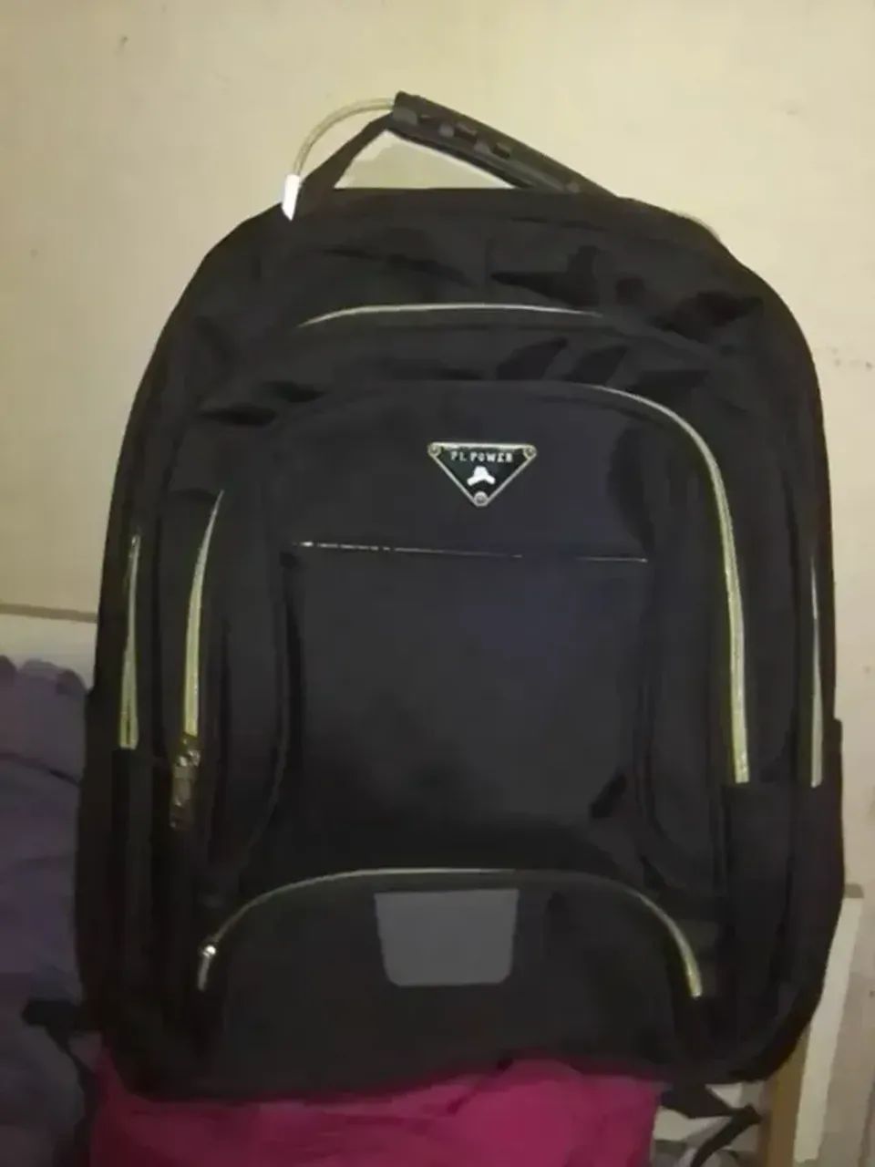 Mochila Preta Multimídia Original Impermeável C/ USB Original